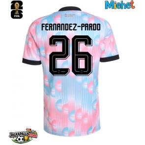 Belgia Matias Fernandez-Pardo #26 Vieraspaita MM-kisat 2026 Lyhythihainen